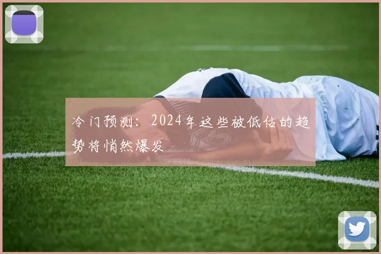 冷门预测：2024年这些被低估的趋势将悄然爆发